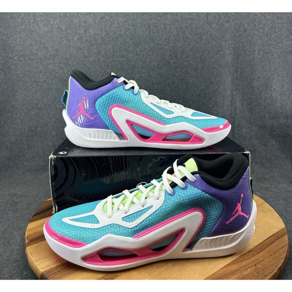 Nike Air Jordan Tatum 1 Lagoon Pink Basketball Waver Runner Sz 11 FV0169-400 - Picture 1 of 9
